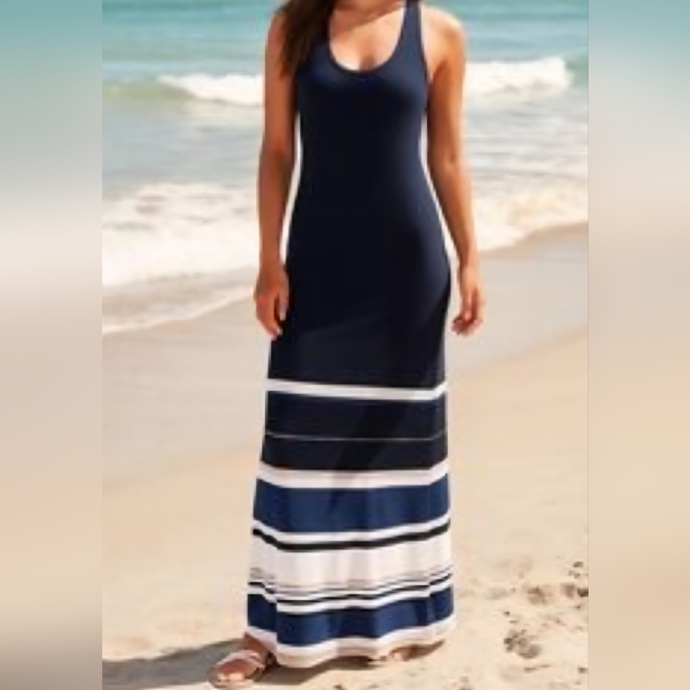 Club Monaco Halter Maxi Dress